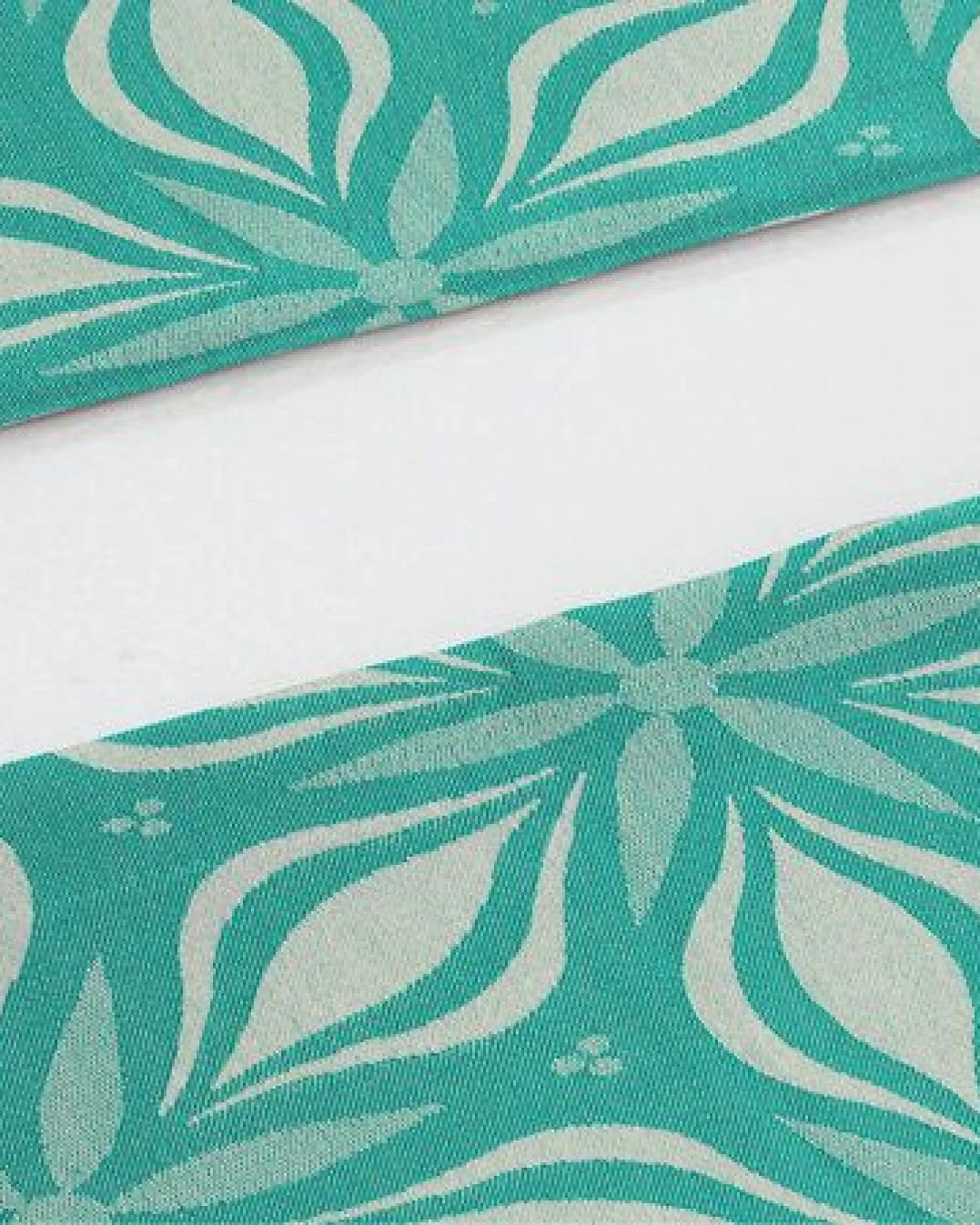 Nature by Adam Tischset 2er Pack aus 100% Bio-Baumwolle - Made in Germany - Retro Floret – Ansicht 2