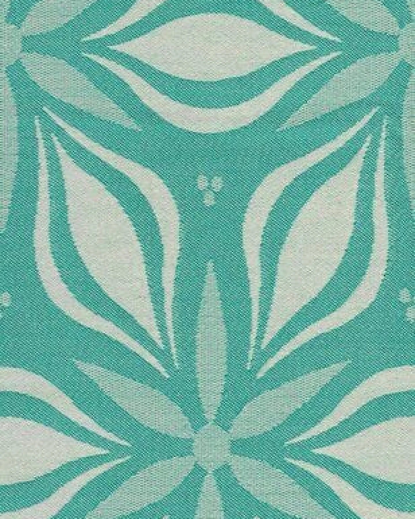 Nature by Adam Tischset 2er Pack aus 100% Bio-Baumwolle - Made in Germany - Retro Floret – Ansicht 4