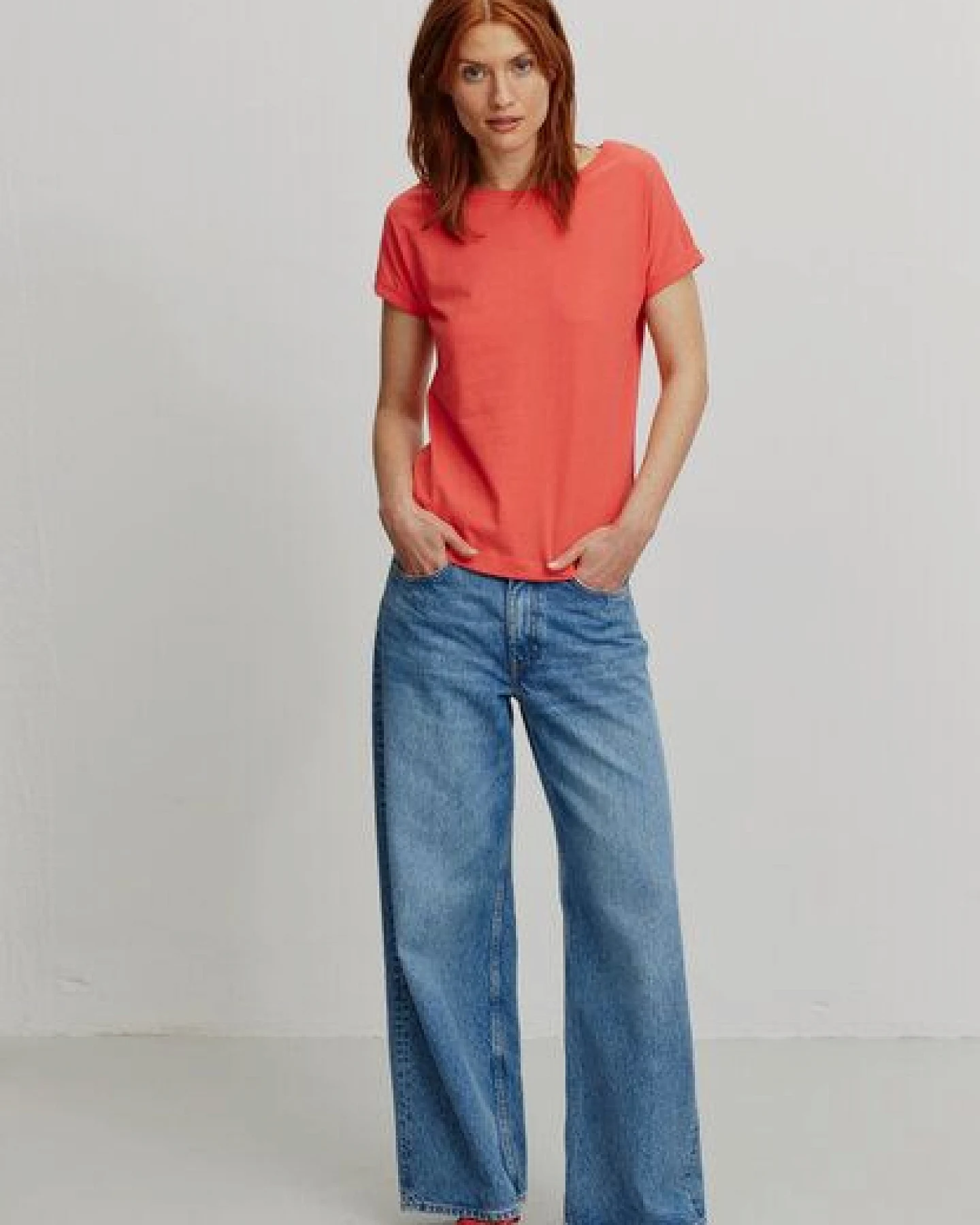 recolution Basic T-Shirt CAYENNE – Ansicht 4