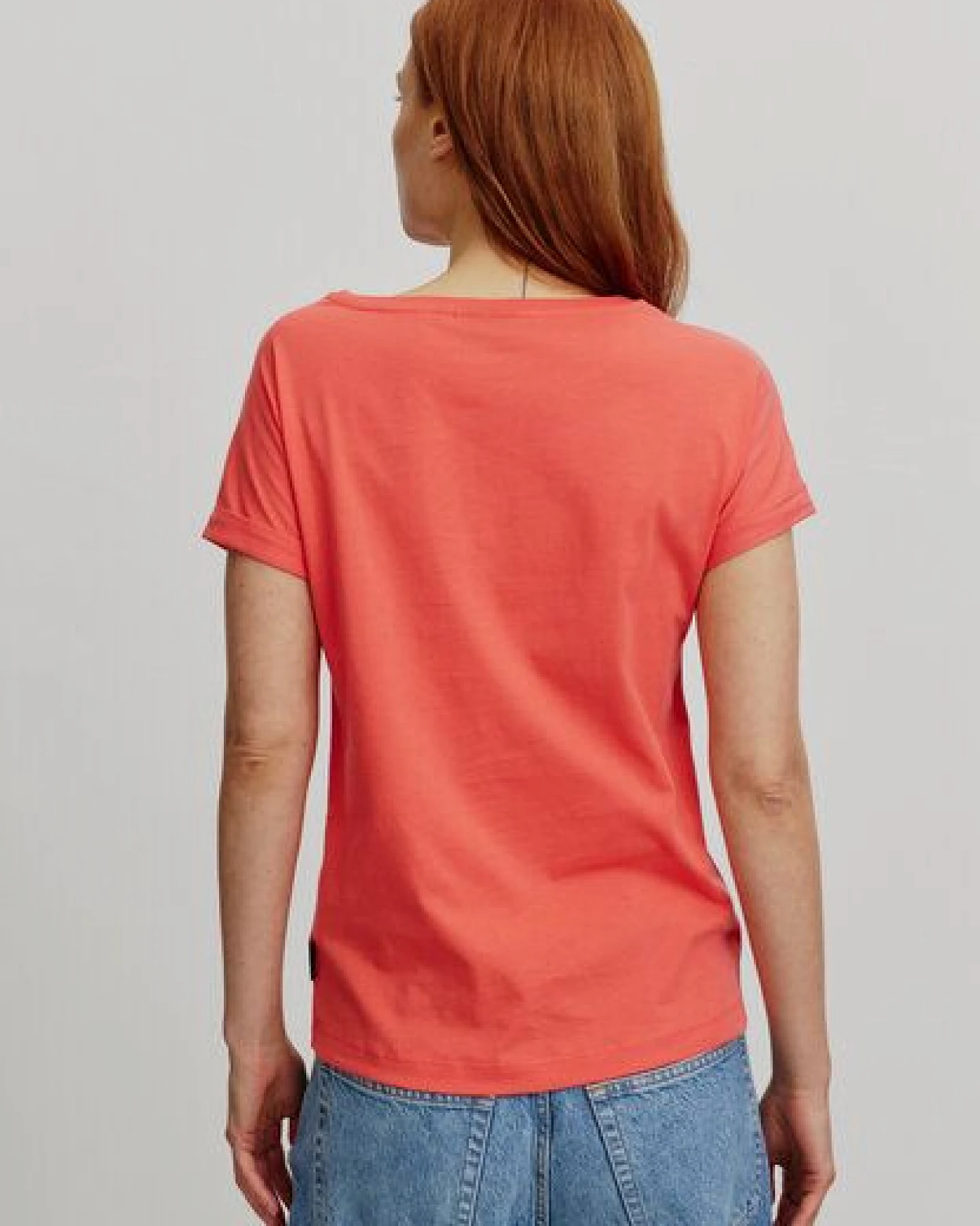 recolution Basic T-Shirt CAYENNE – Ansicht 2