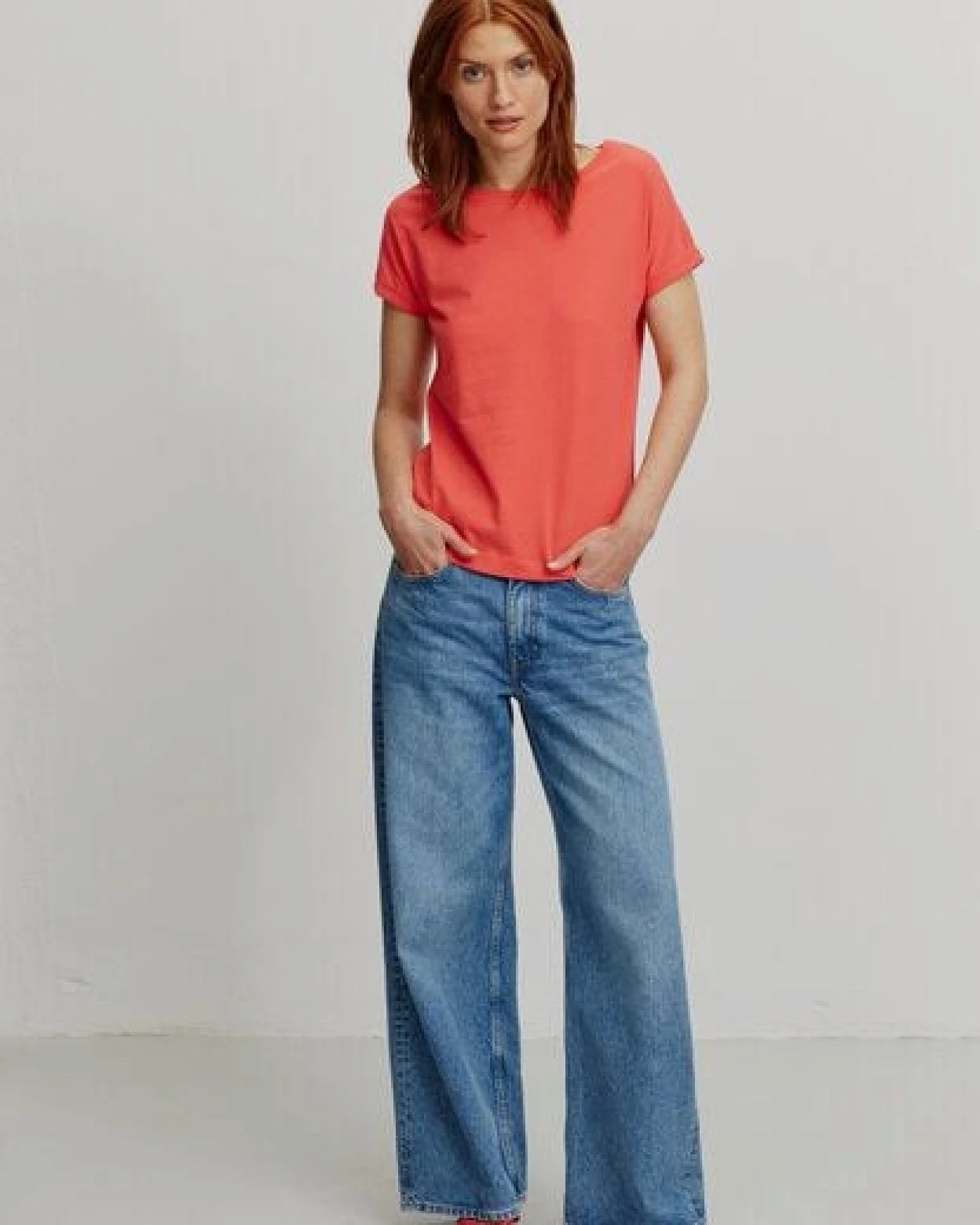 recolution Basic T-Shirt CAYENNE – Ansicht 4