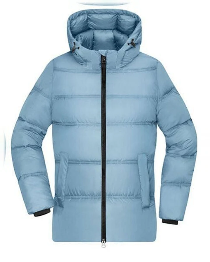 Daiber Herren Winterjacke Pufferjacke Steppjacke mit abnehmbarer Kapuze
