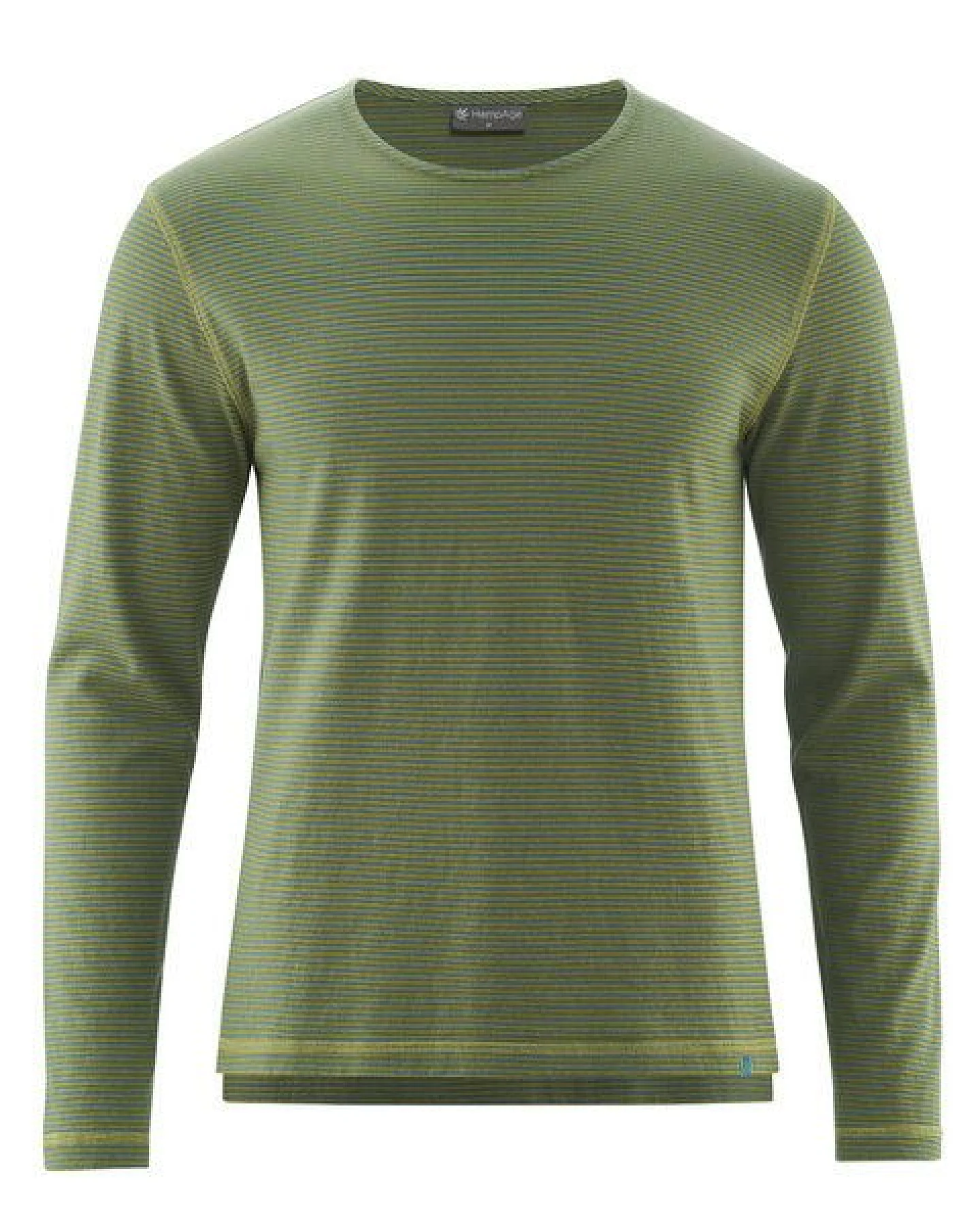 HempAge Herren Langarmshirt gestreift Hanf/Biobaumwolle – Ansicht 2