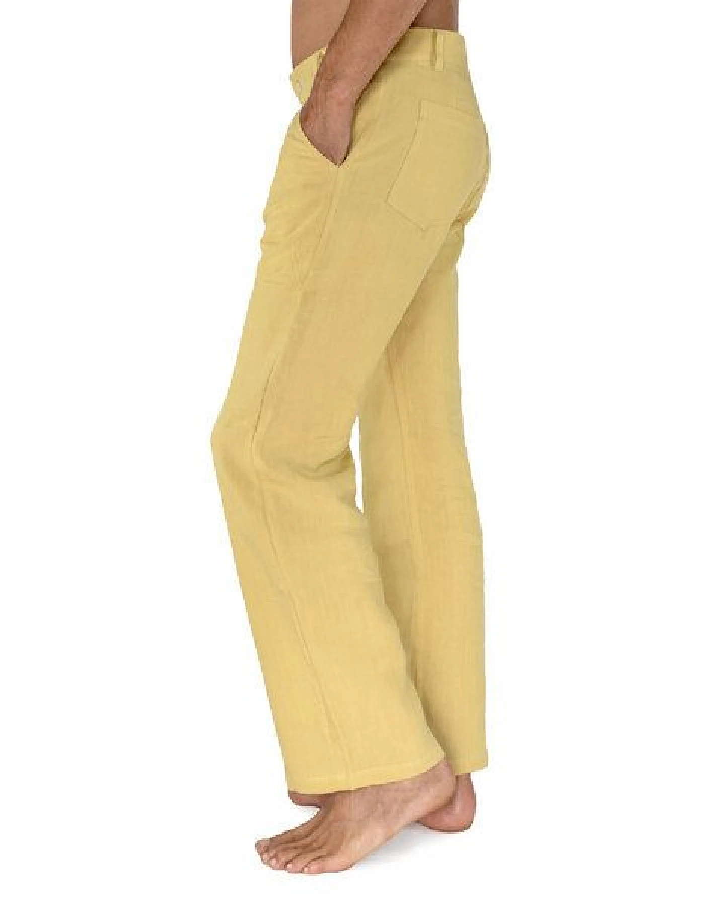 Leinenhose APPROVAL STONEWASHED von SCHAZAD – Ansicht 3