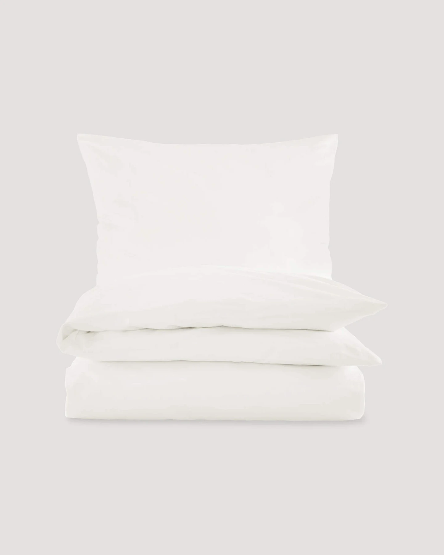 hessnatur Satin Bettwäsche-Set aus Bio-Baumwolle - weiß - Größe 240x220 / 2x80x80 cm – Ansicht 3