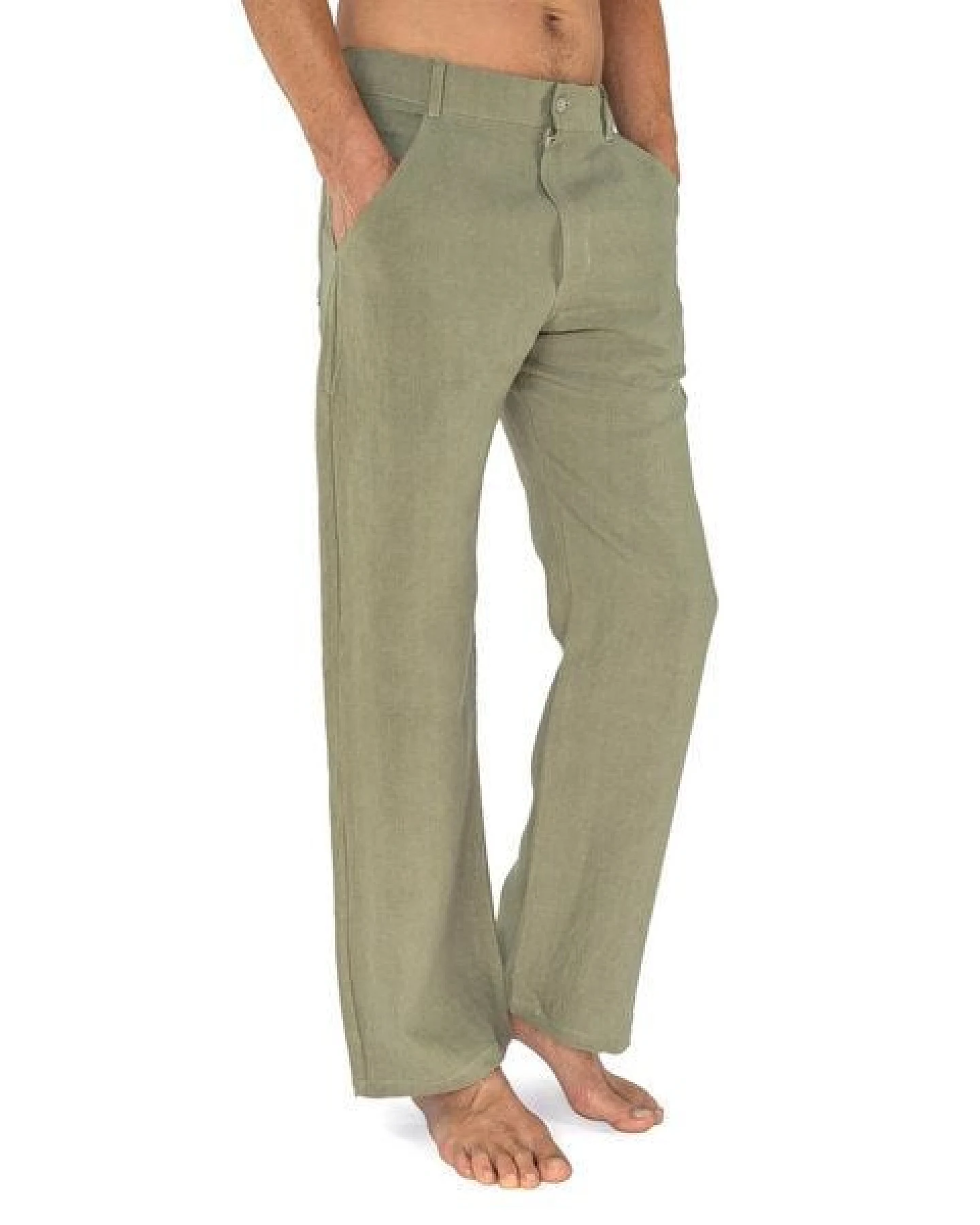 Leinenhose APPROVAL STONEWASHED von SCHAZAD – Ansicht 2