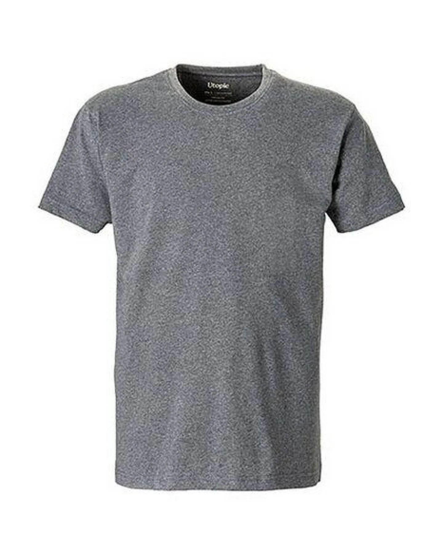 Utopic Unisex T-Shirt aus recycelter Baumwolle und Polyester Rundhals – Ansicht 3
