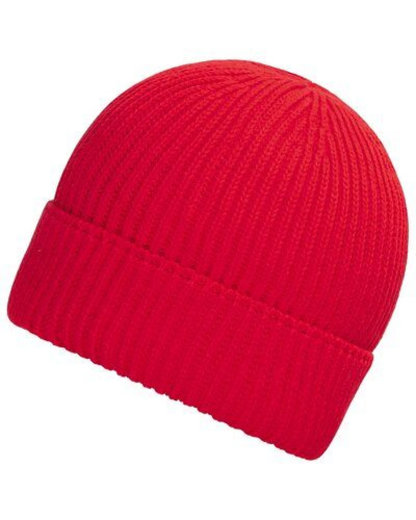 Daiber Bio-Baumwolle Beanie Wintermütze Ripp-Design – Ansicht 2