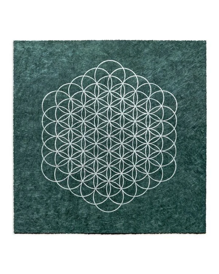 Veskor Cassiopeia BLUME DES LEBENS Heilige Geometrie Linoldruck