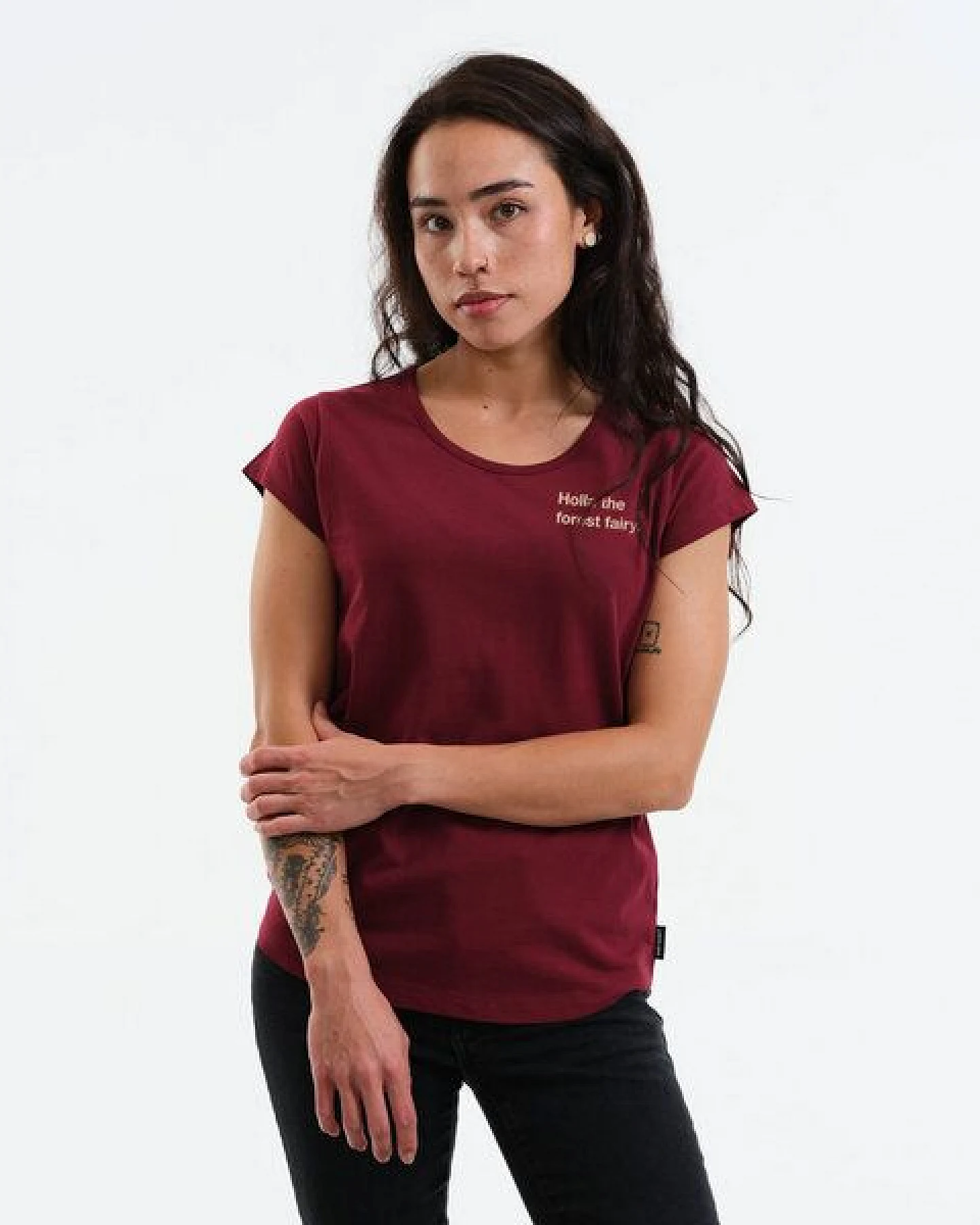 GARY MASH Shirt Asheville Holla the forest fairy. aus Bio-Baumwolle – Ansicht 3