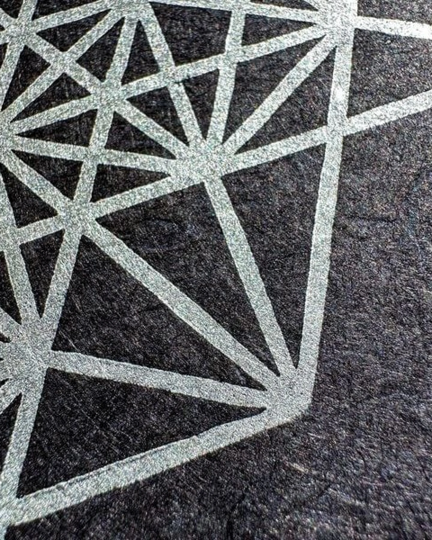 Veskor Cassiopeia STERN TETRAEDER 512 Heilige Geometrie Linoldruck – Ansicht 4