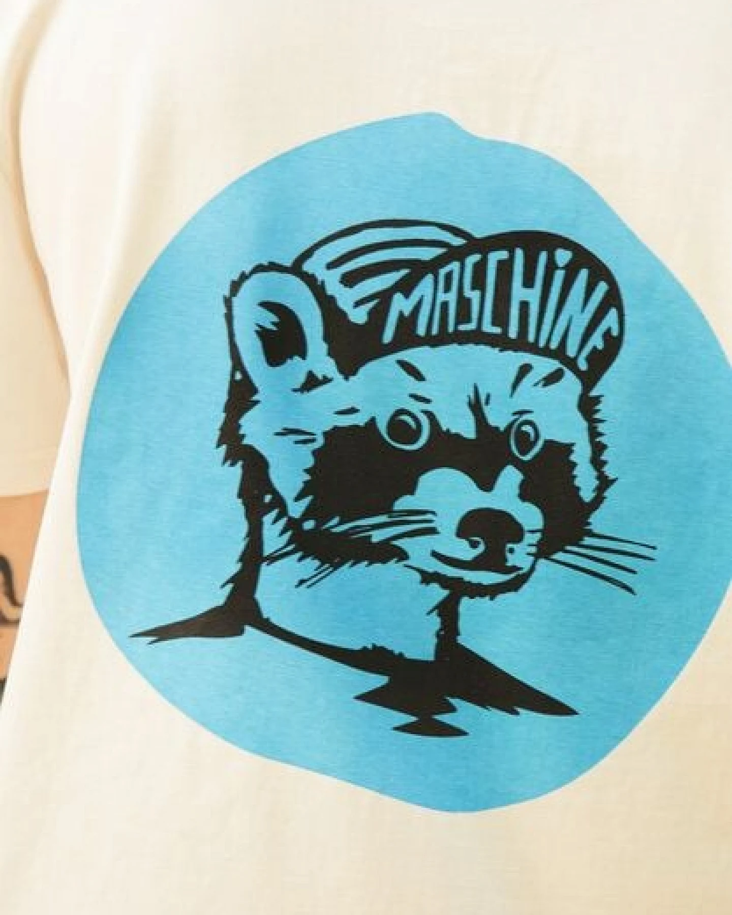 päfjes Waschbär die Maschine Fahrrad Gravel - Unisex Männer Bio T-Shirt – Ansicht 4
