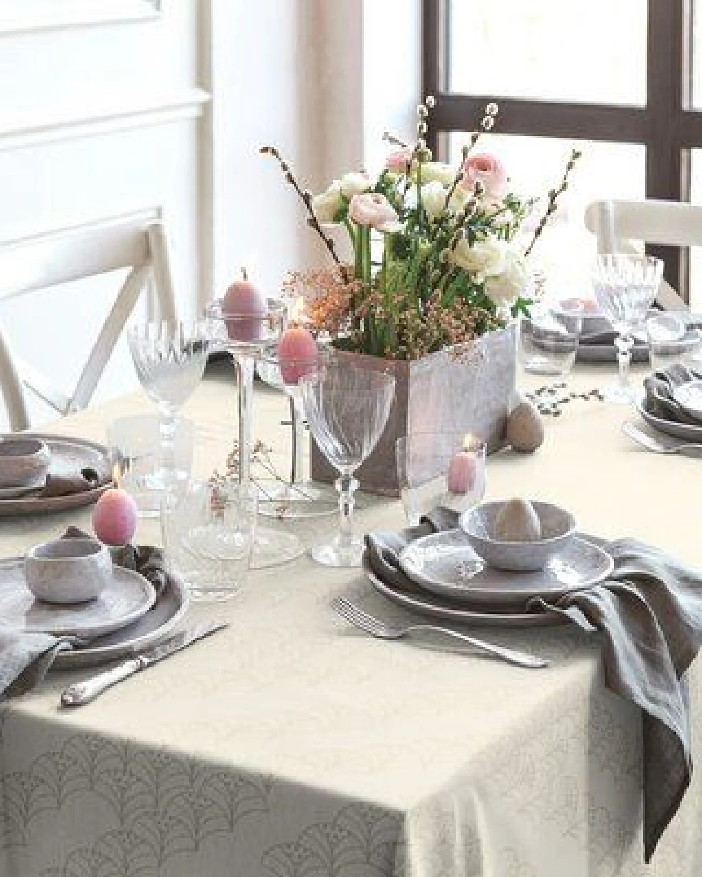 Nature by Adam Tischdecke aus 100% Bio-Baumwolle - Made in Germany - Argentinian Criolla – Ansicht 3