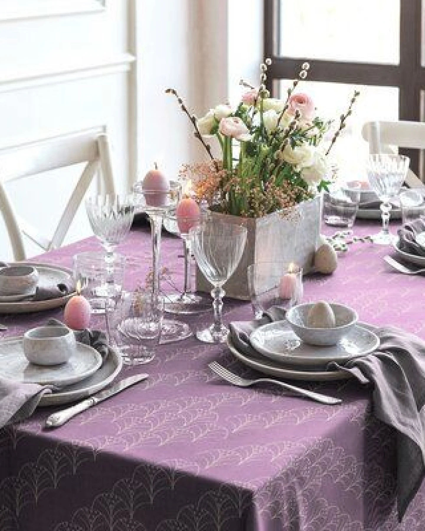 Nature by Adam Tischdecke aus 100% Bio-Baumwolle - Made in Germany - Argentinian Criolla – Ansicht 3