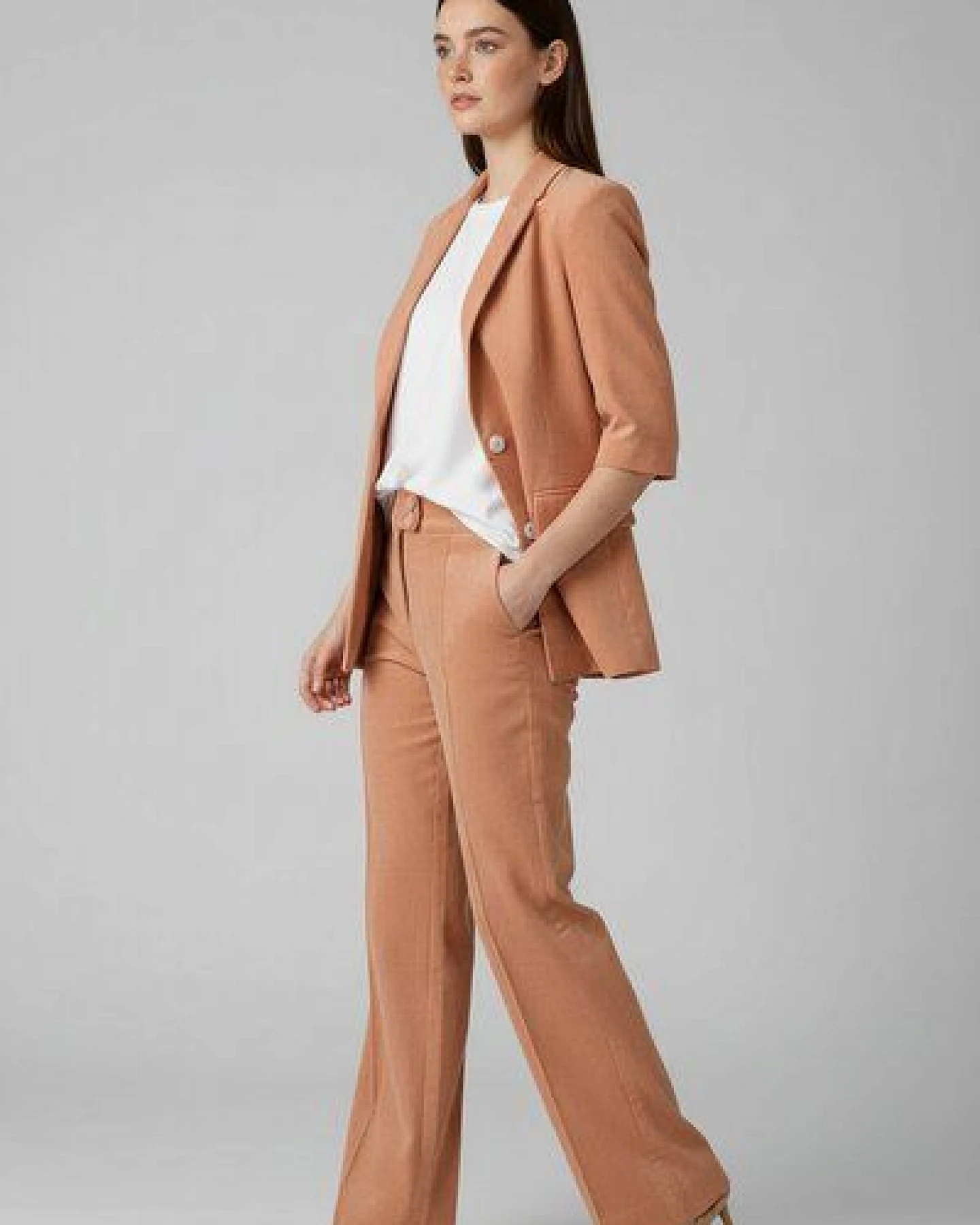 Aline Celi Hose Sustainable Fabric Leinen Marlene – Ansicht 3