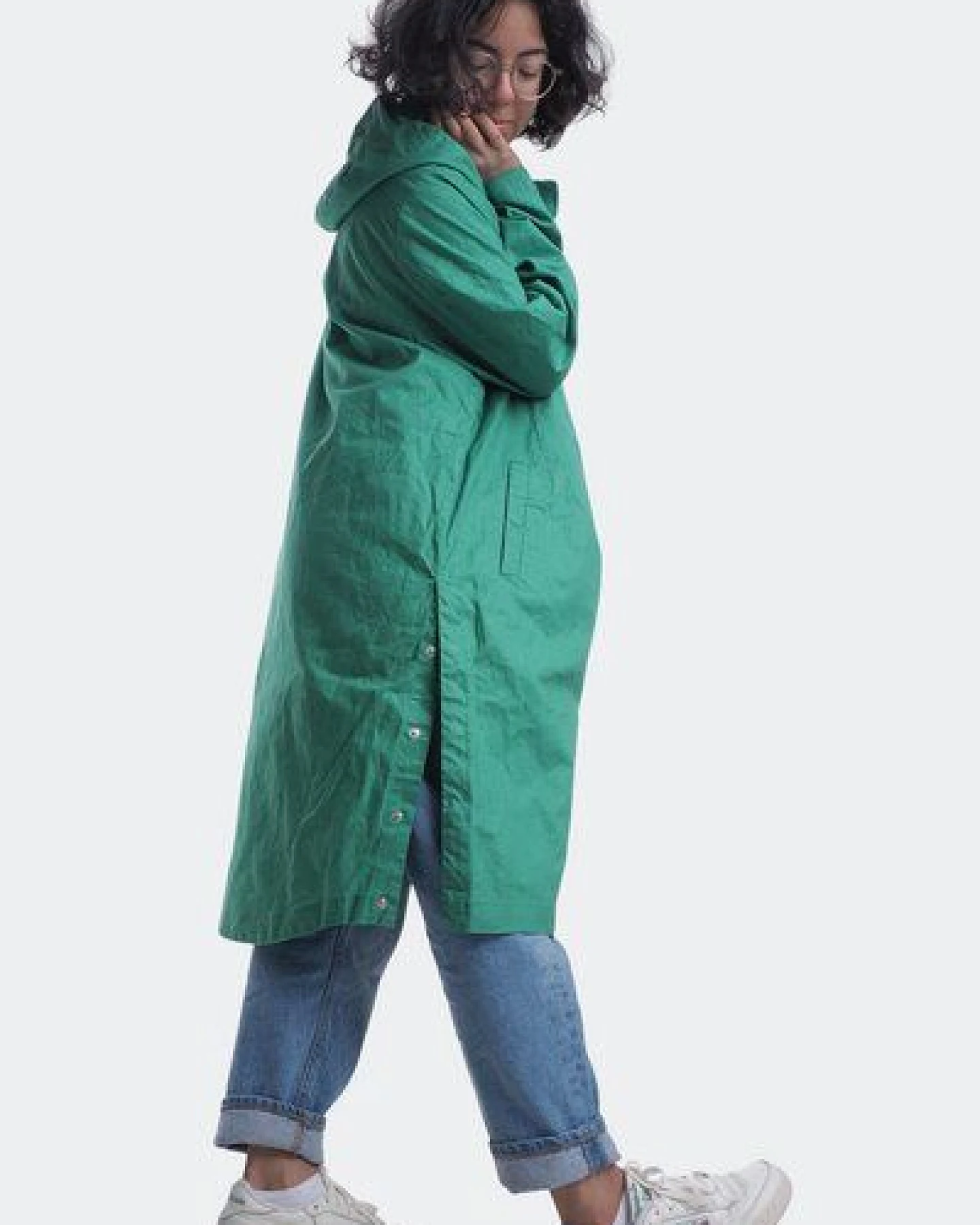 LangerChen Coat Gilford - mit Leinen – Ansicht 3