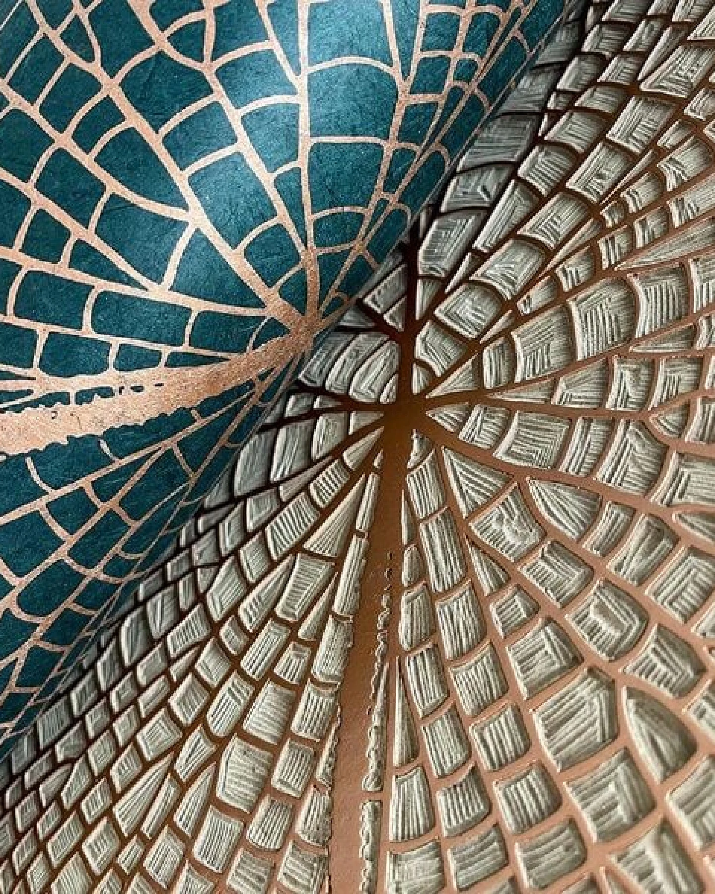 Veskor Cassiopeia VICTORIA AMAZONICA Seerosenblatt Linoldruck – Ansicht 4