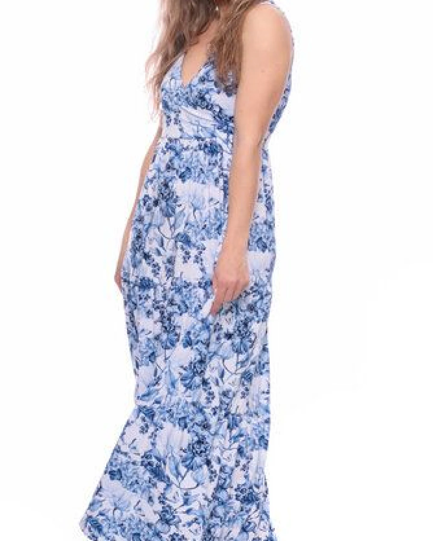 Milchshake KAYA Maxi Umstands- und Stillkleid aus TENCEL Jersey – Ansicht 3