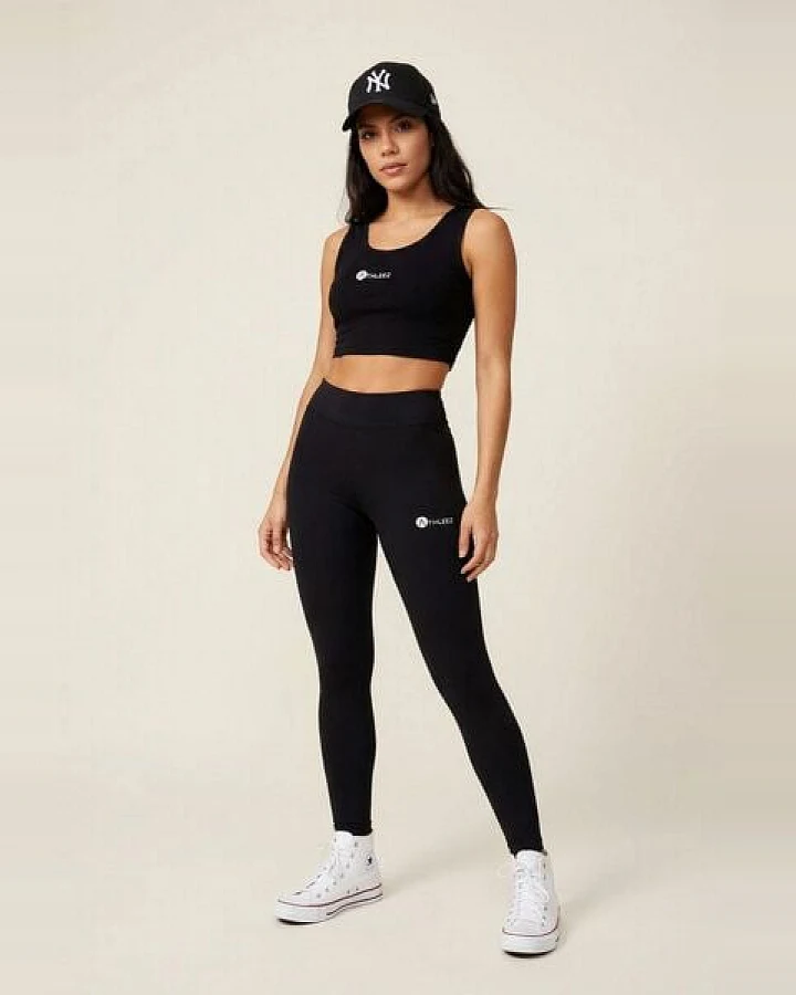 THE FACE OF ELEMENTS ATHLEEZ LYO.Pulse - HIGH PERFORMANCE WOMEN LEGGINGS AUS LYOCELL