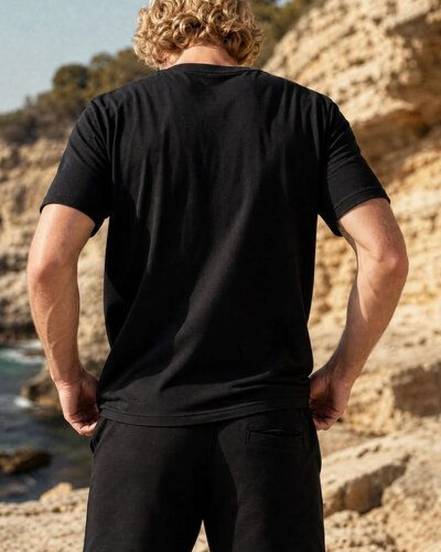 THE FACE OF ELEMENTS ATHLEEZ LYO.Pure - HIGH PERFORMANCE T-SHIRT AUS LYOCELL - maximal kreislauffähig - biologisch abbaubar – Ansicht 2