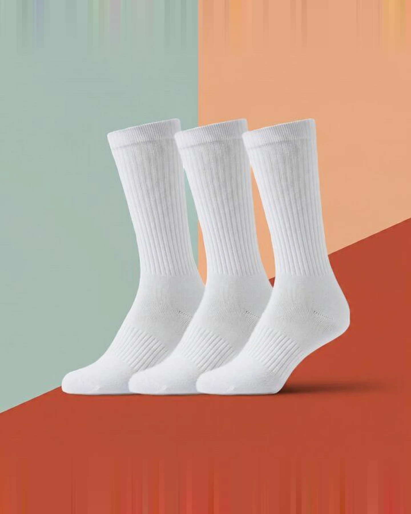 Spino Socks Zeitlose Tennissocken aus Bio-Baumwolle – Ansicht 2