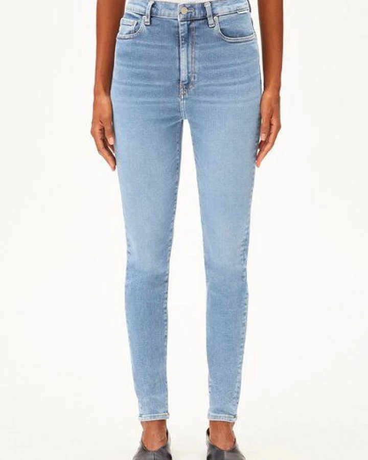 ARMEDANGELS INGAA Damen Skinny Jeans High Waist Bio-Baumwoll Mix X-Stretch