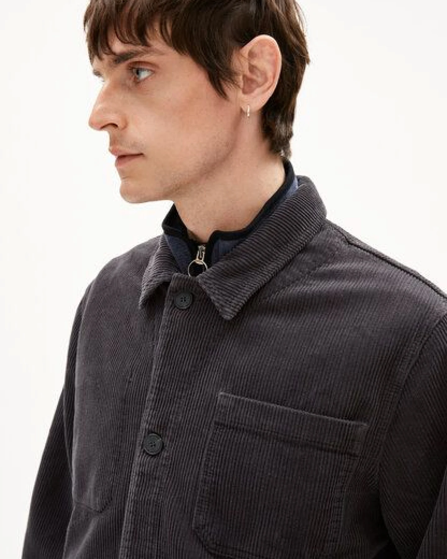 ARMEDANGELS AVAAN Herren Cord Overshirt aus Bio-Baumwoll Mix – Ansicht 3