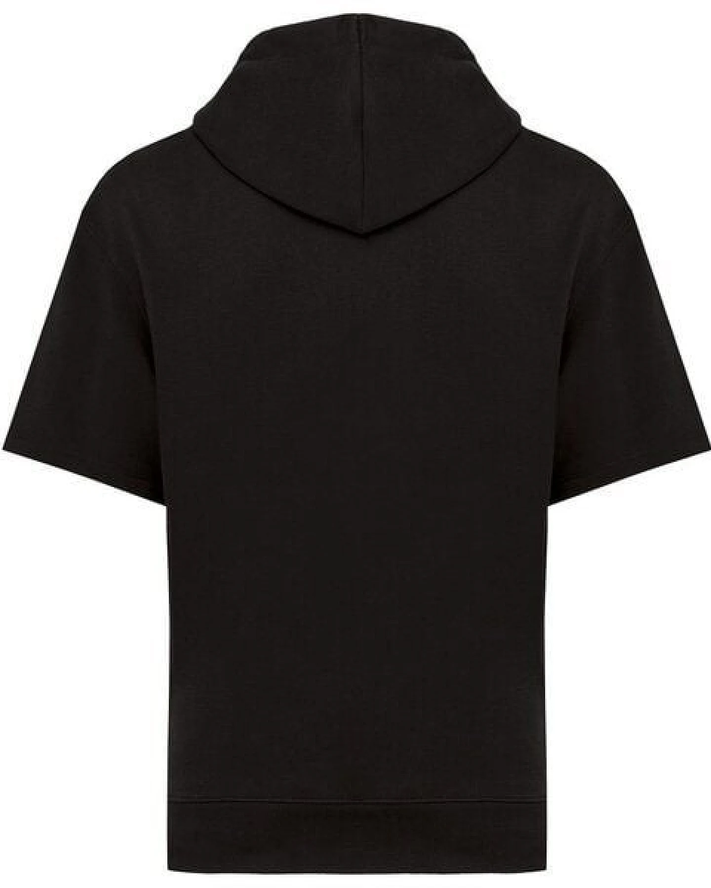 YTWOO Unisex French Terry Hoodie – Kurzarm & nachhaltig – Ansicht 4