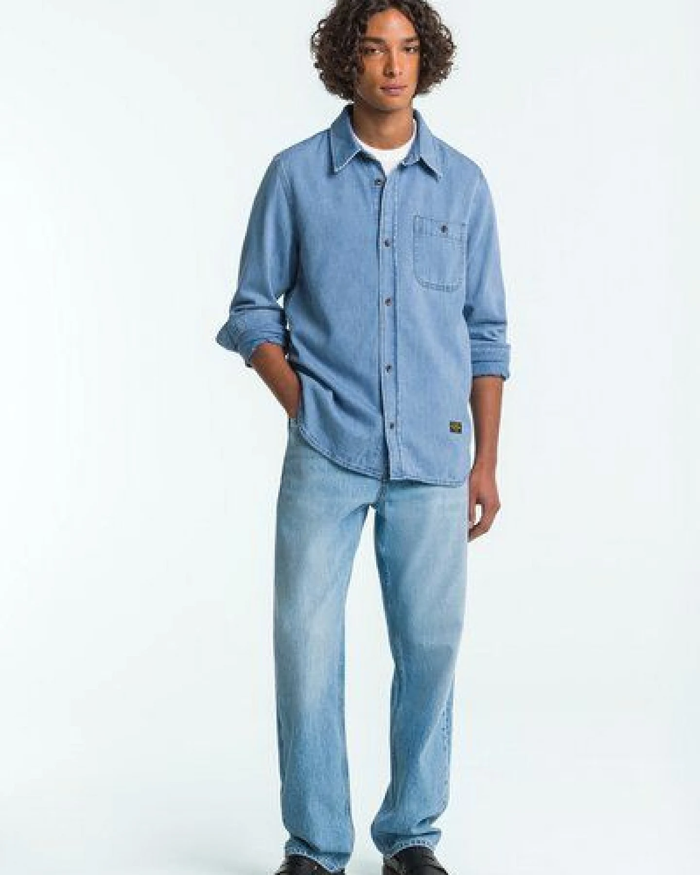 Kings Of Indigo Unisex Jeans - Noah - Blue Reef Super Light Used – Ansicht 3