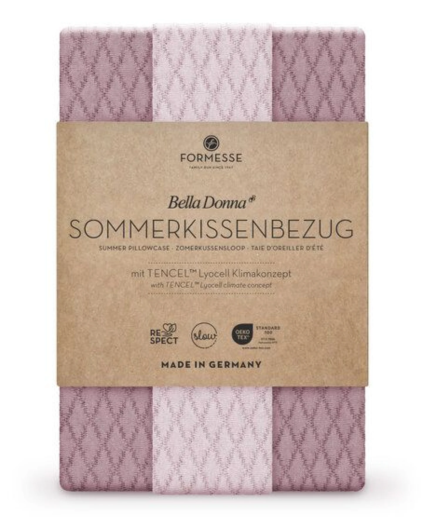 formesse Bella Donna Sommerkissenbezug, Doubleface kühlt in heißen Sommernächten – Ansicht 3