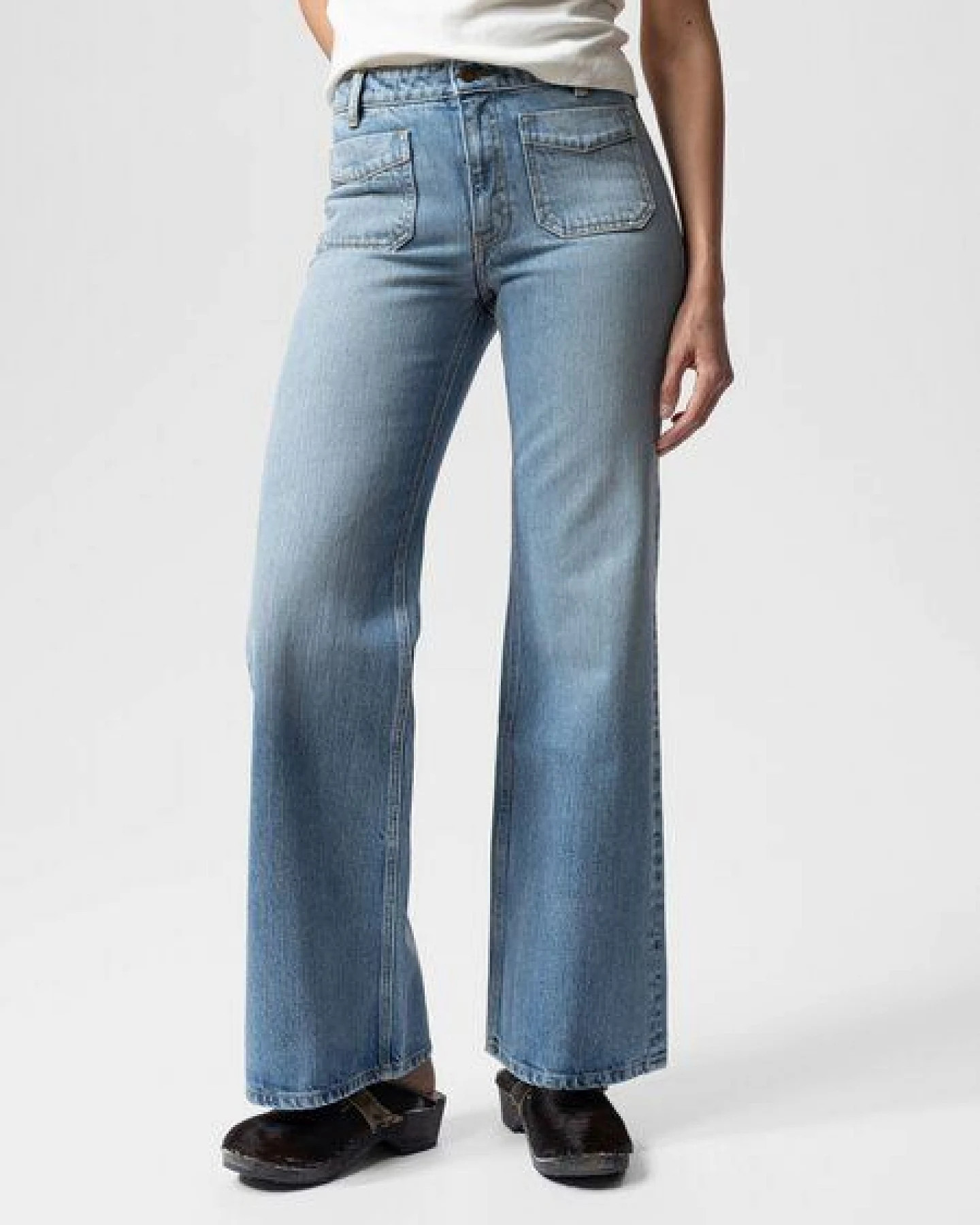Nudie Jeans Holly Flare Denim Pants – Ansicht 2
