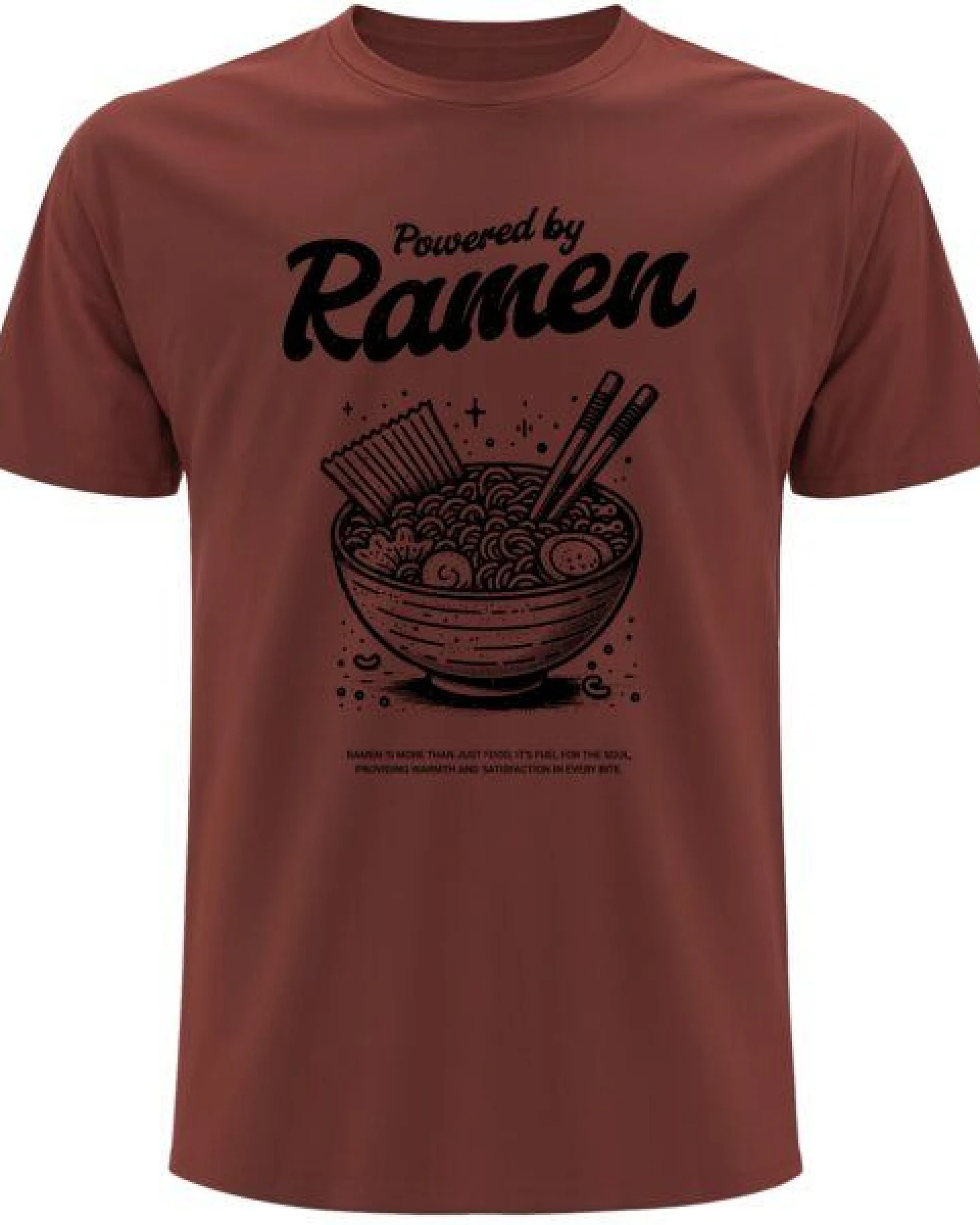 Spreecult Ramen - Bio und Fair - Männer Unisex T-Shirt - Fun Retro Essen – Ansicht 2