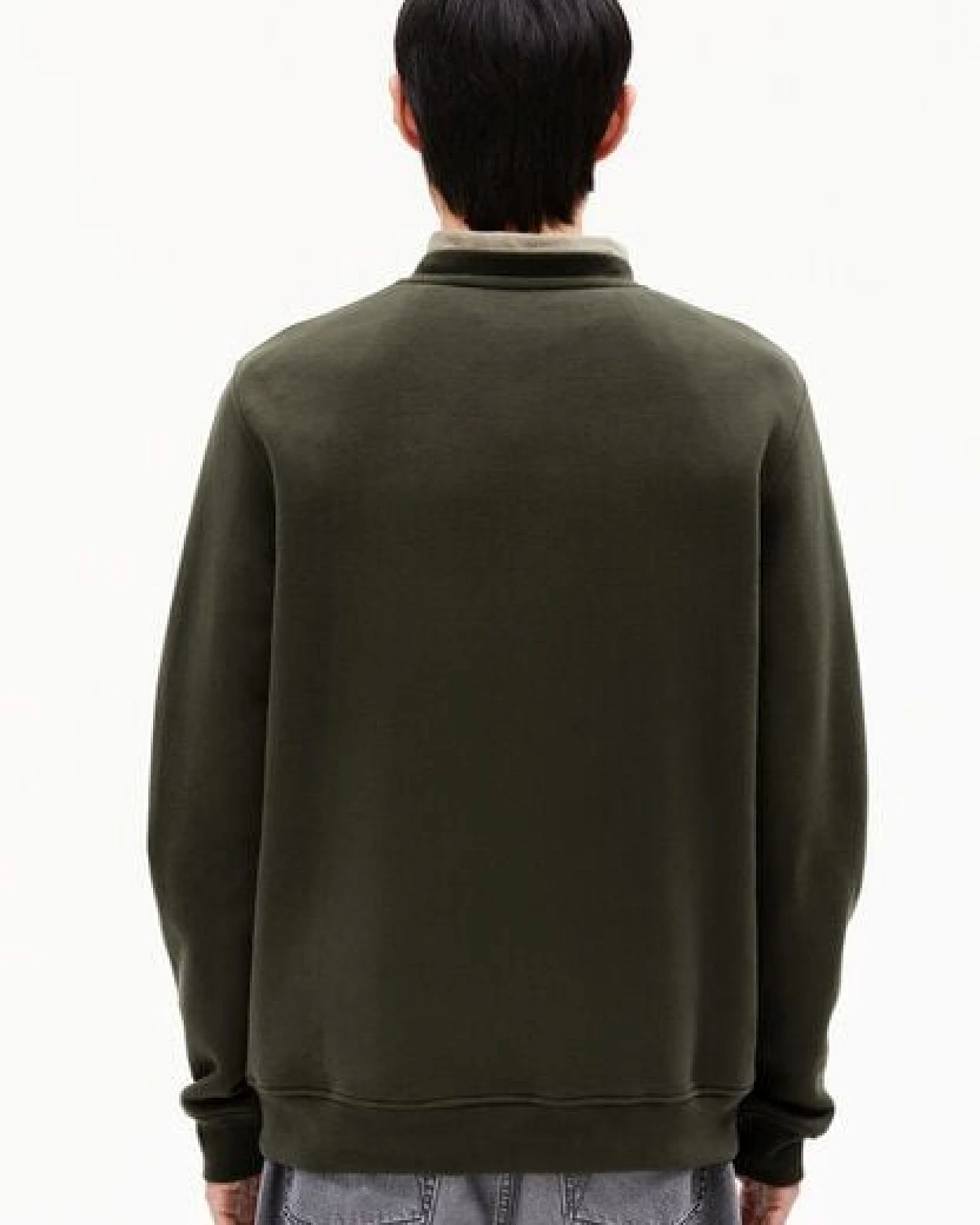 ARMEDANGELS BAARO FLEECE Herren Sweatshirt aus Bio-Baumwolle – Ansicht 2