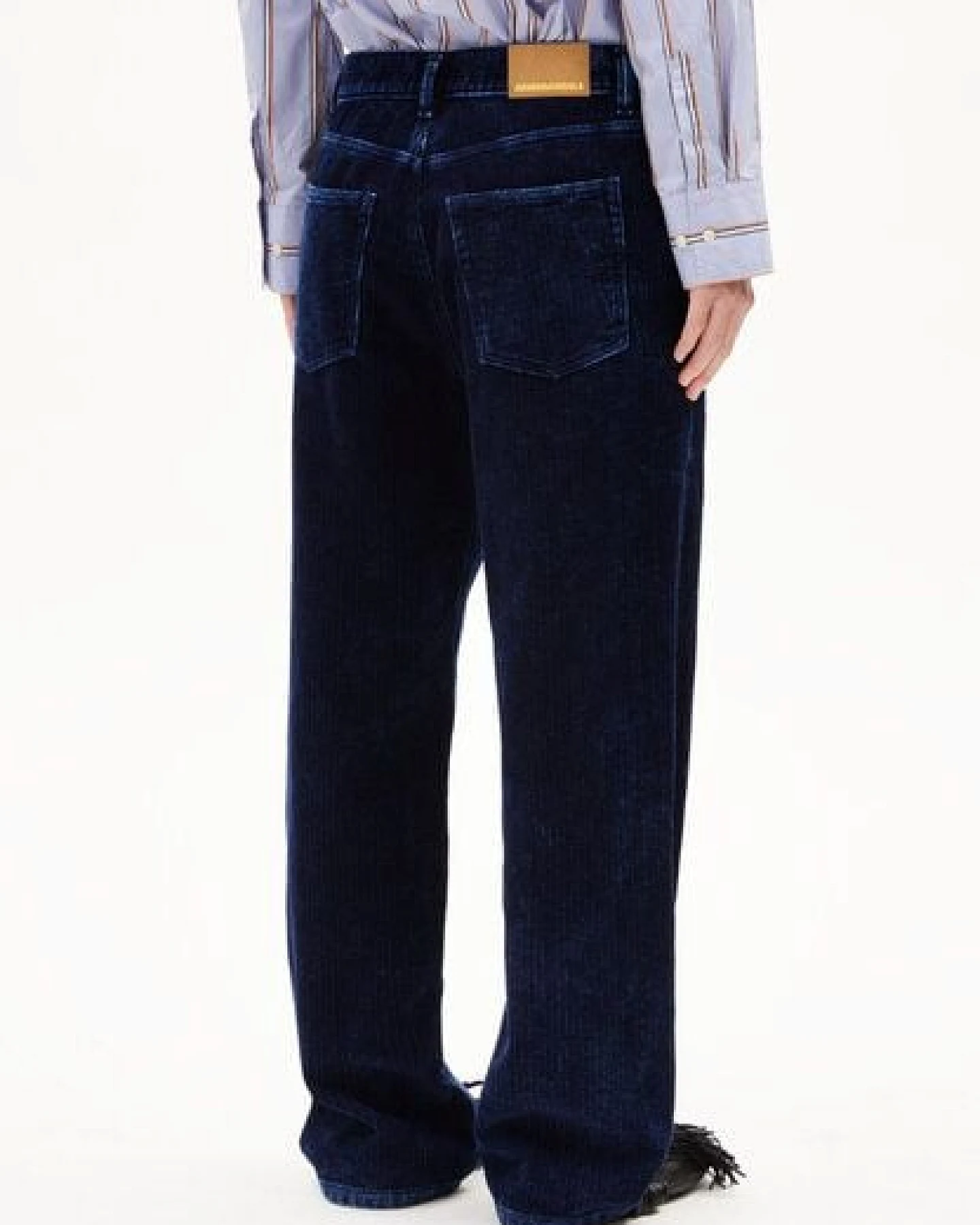 ARMEDANGELS HAAYI INDIGO CORD Damen Webhose aus Bio-Baumwolle – Ansicht 4
