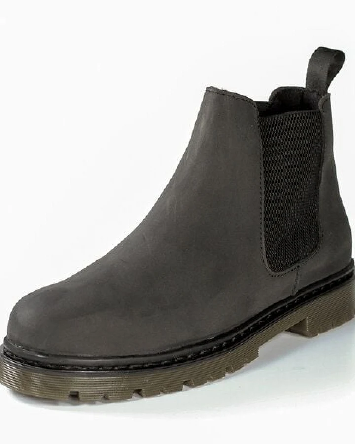 Fairticken ALCHELA Vegane Chelsea Boots Unisex (Nobuck)