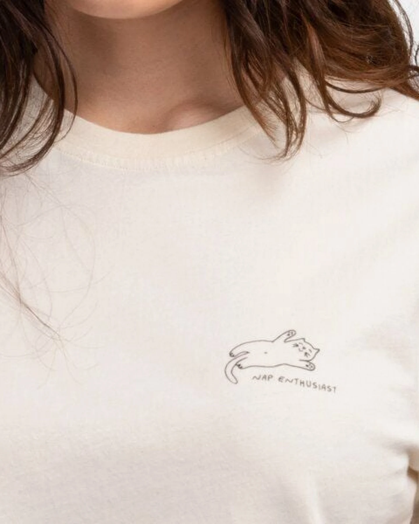 Natural Vibes T-Shirt Cat Nap Bio GOTS – Ansicht 2