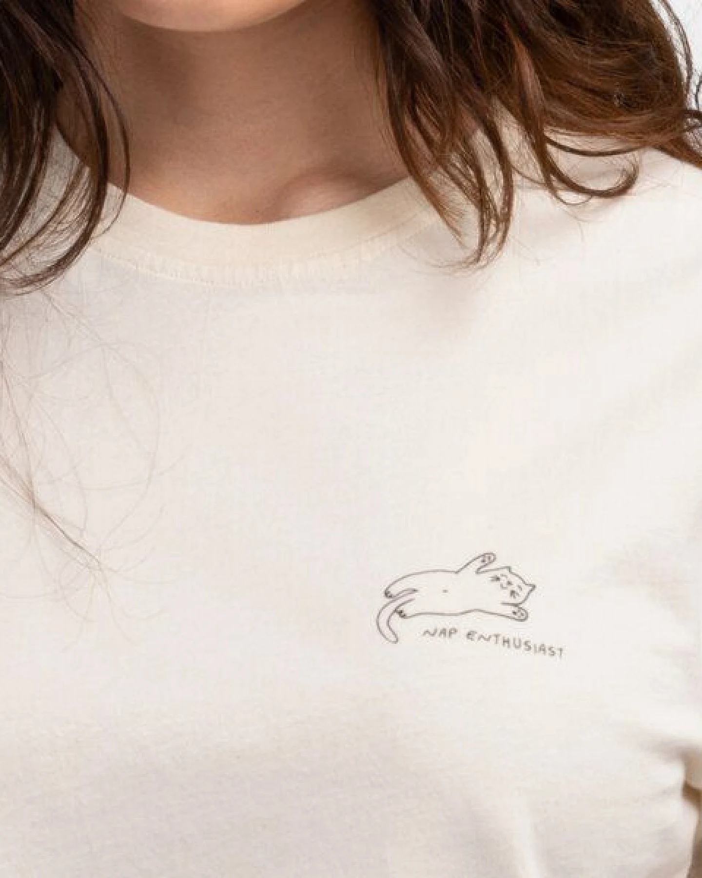 Natural Vibes T-Shirt Cat Nap Bio GOTS – Ansicht 2