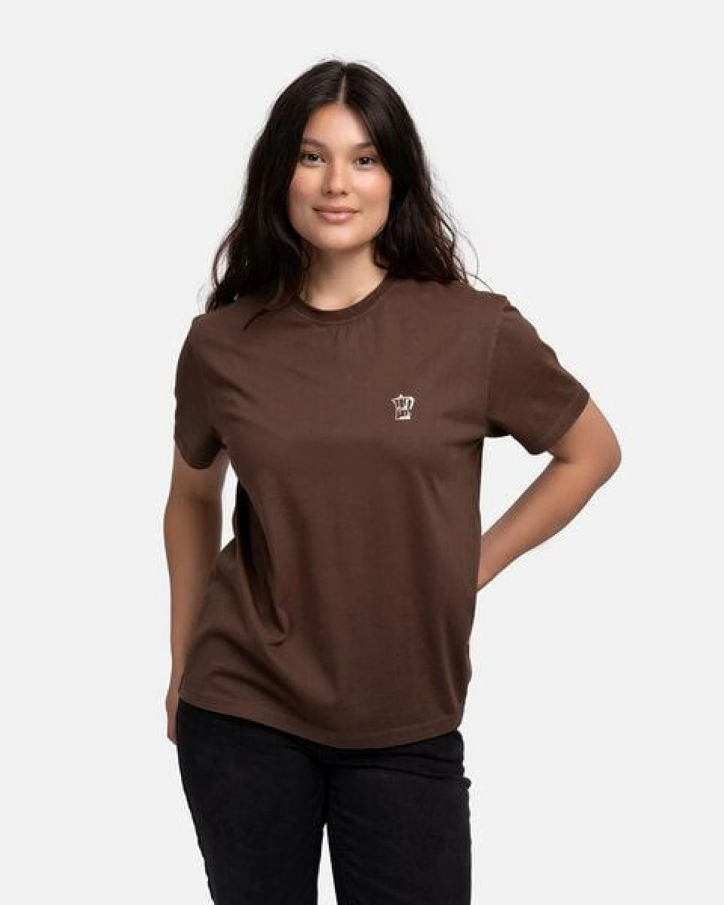 Natural Vibes T-Shirt Coffee Bio GOTS – Ansicht 3