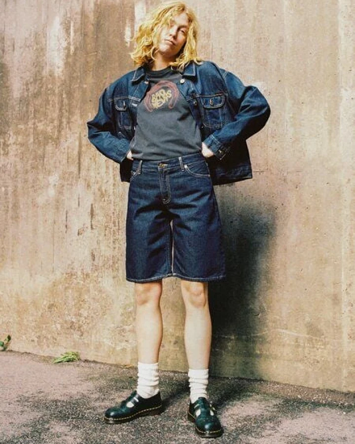 Nudie Jeans Jeansshorts Meja