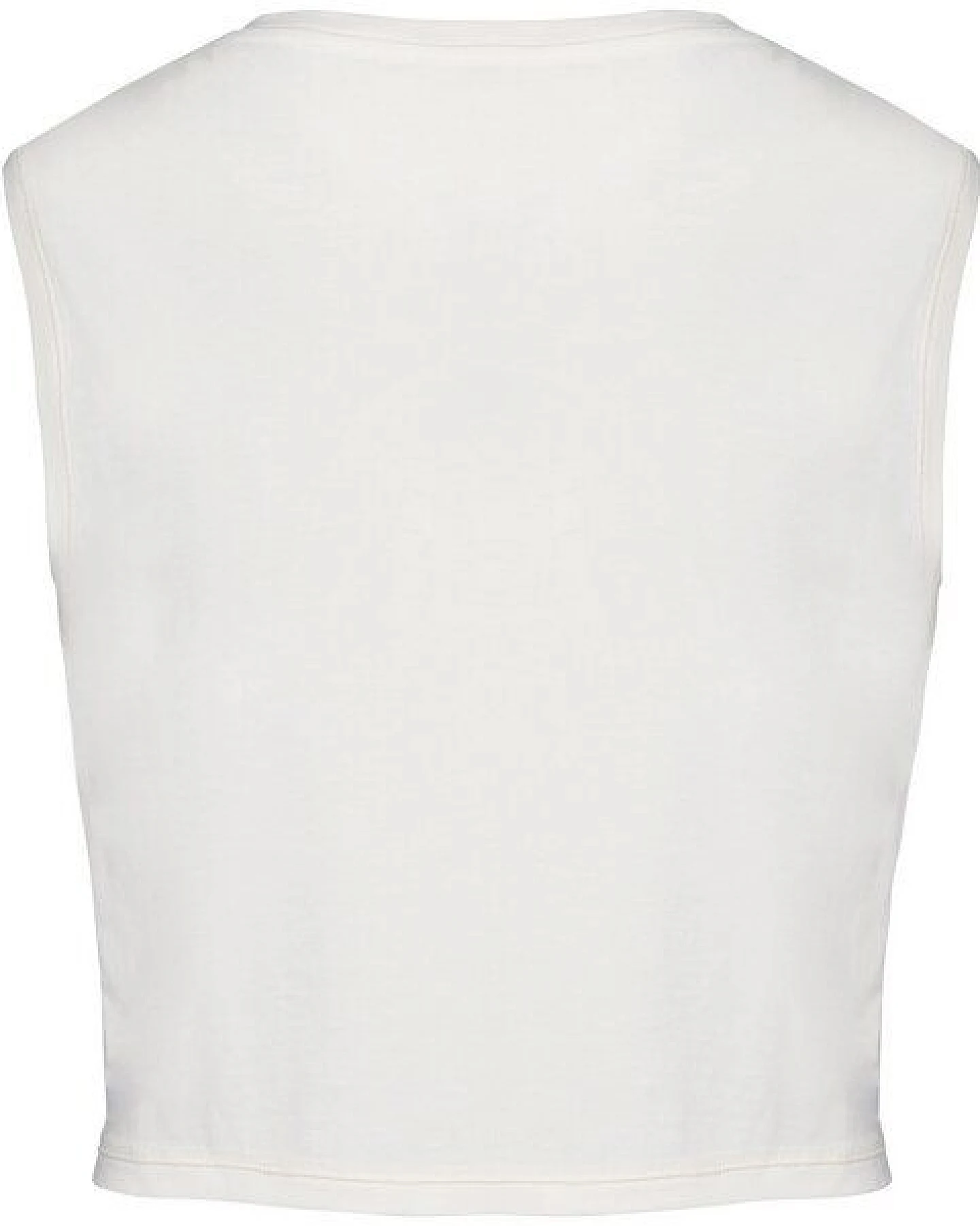 Greenspired Umweltfreundliches ärmelloses Cropped Damen-T-Shirt 165g/m² – Ansicht 2