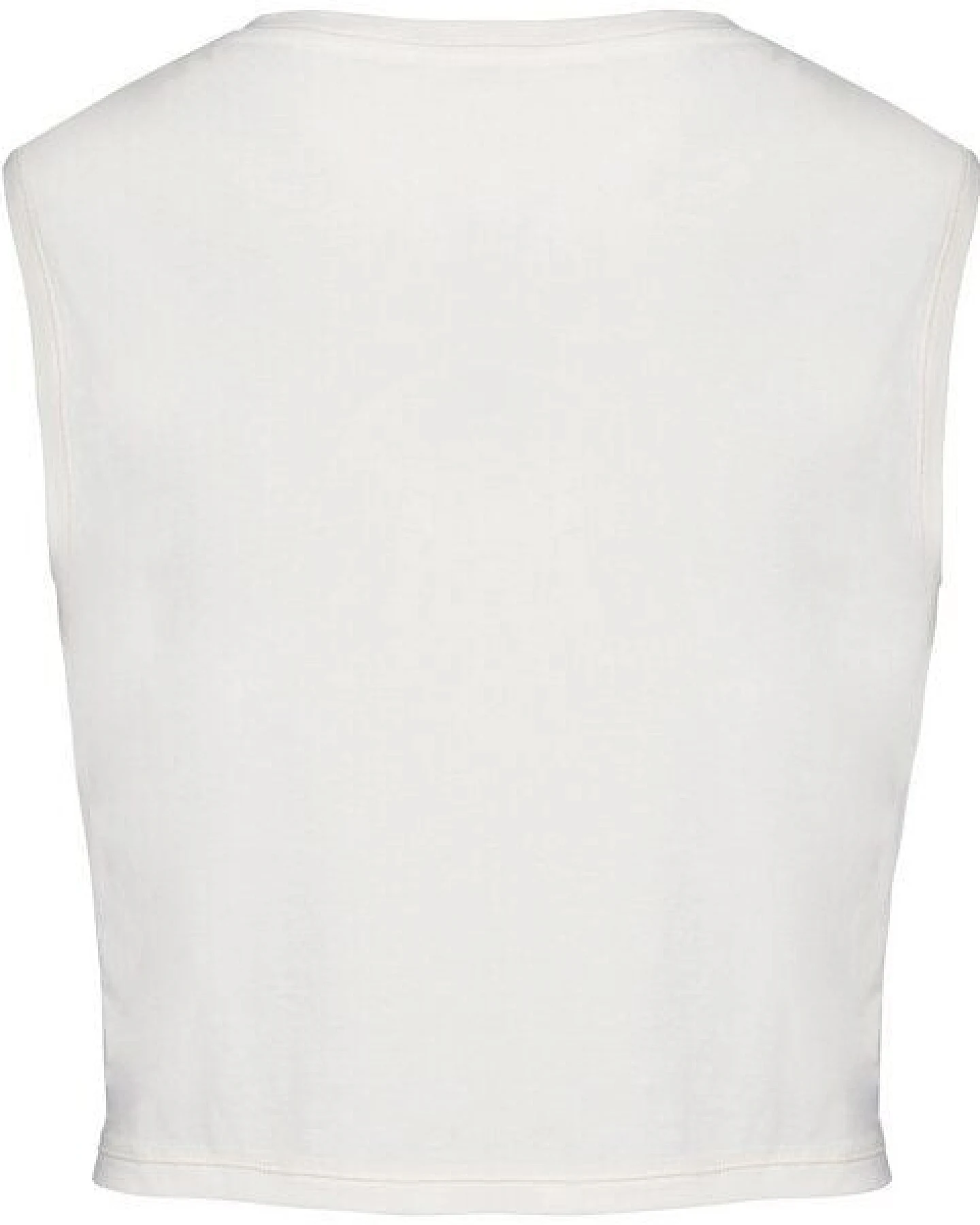 Greenspired Umweltfreundliches ärmelloses Cropped Damen-T-Shirt 165g/m² – Ansicht 2