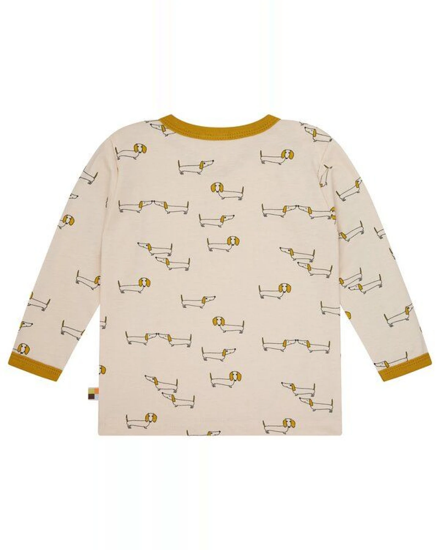 loud + proud Babys & Kinder Shirt langarm mit Druck, GOTS-zertifiziert – Ansicht 2