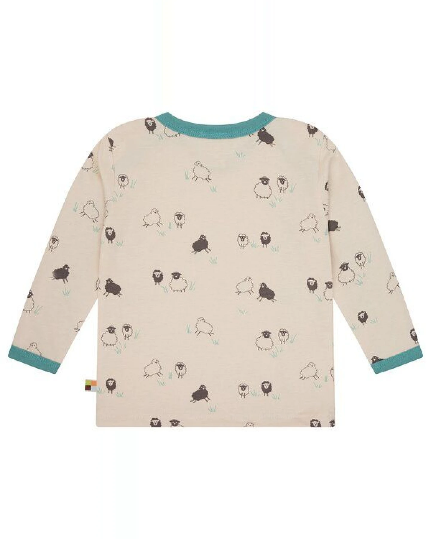 loud + proud Babys & Kinder Shirt langarm mit Druck, GOTS-zertifiziert – Ansicht 2