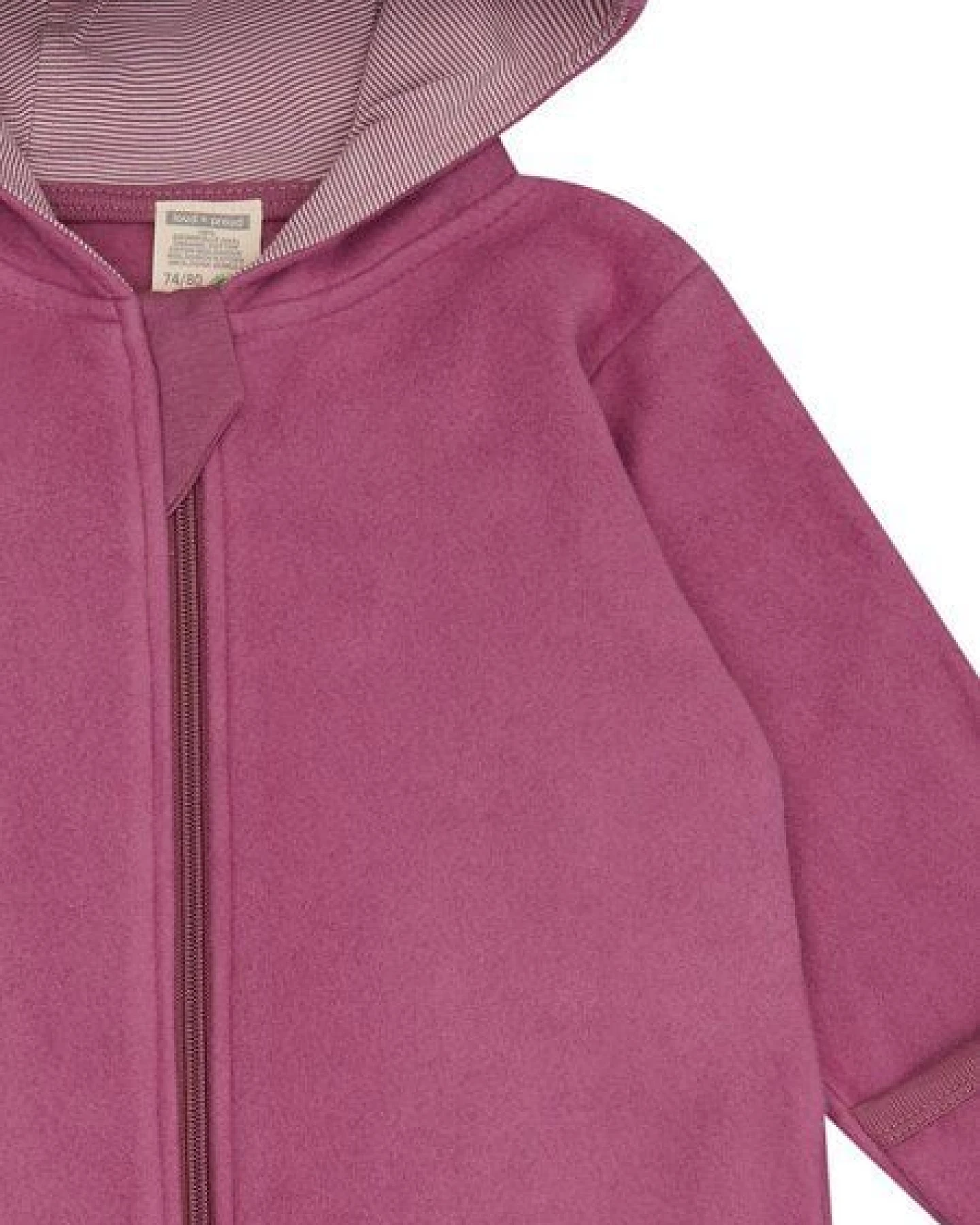 loud + proud Baby Overall aus Baumwoll-Fleece, GOTS-zertifiziert – Ansicht 3