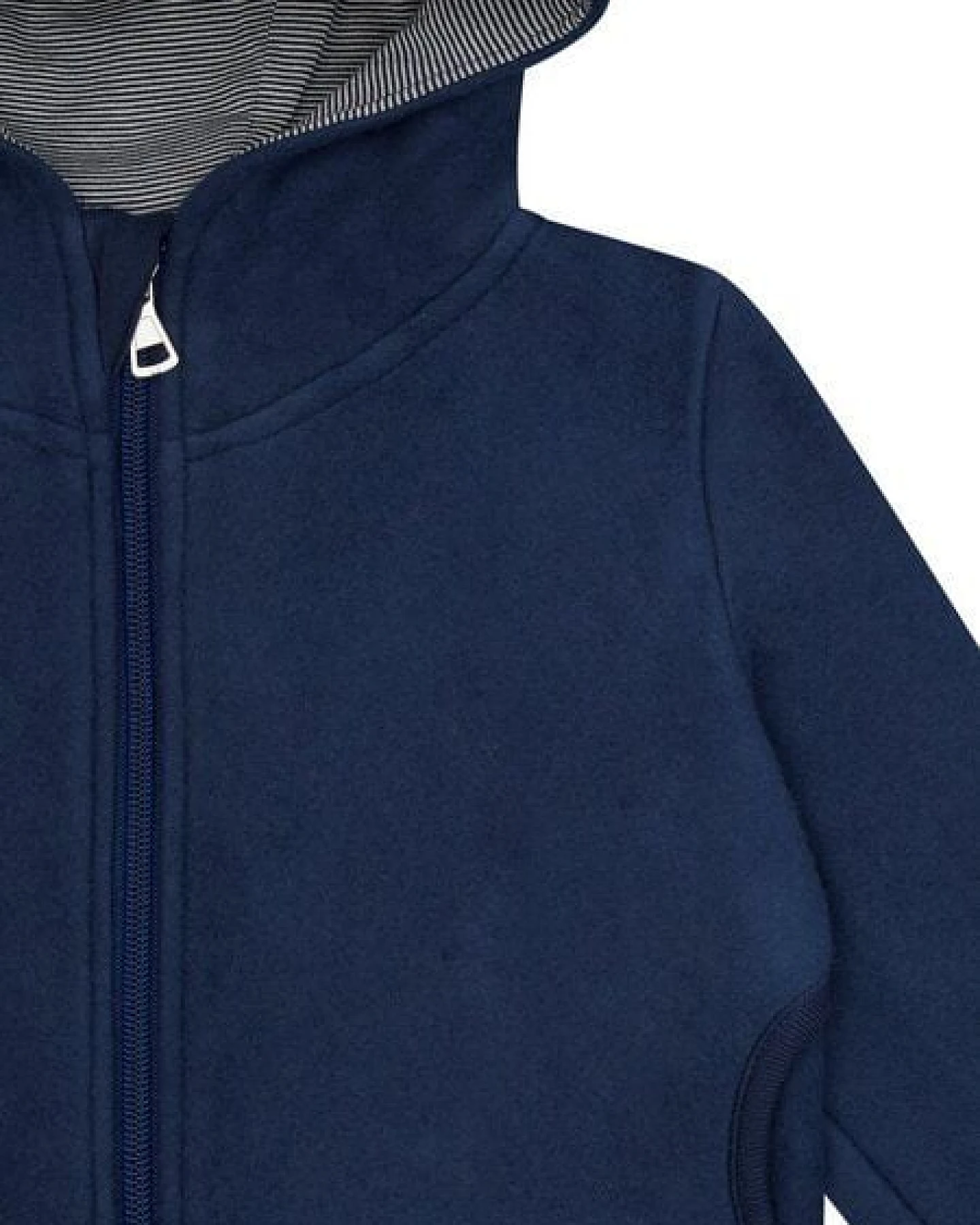 loud + proud Babys & Kinder Jacke aus Baumwoll-Fleece, GOTS-zertifiziert – Ansicht 3