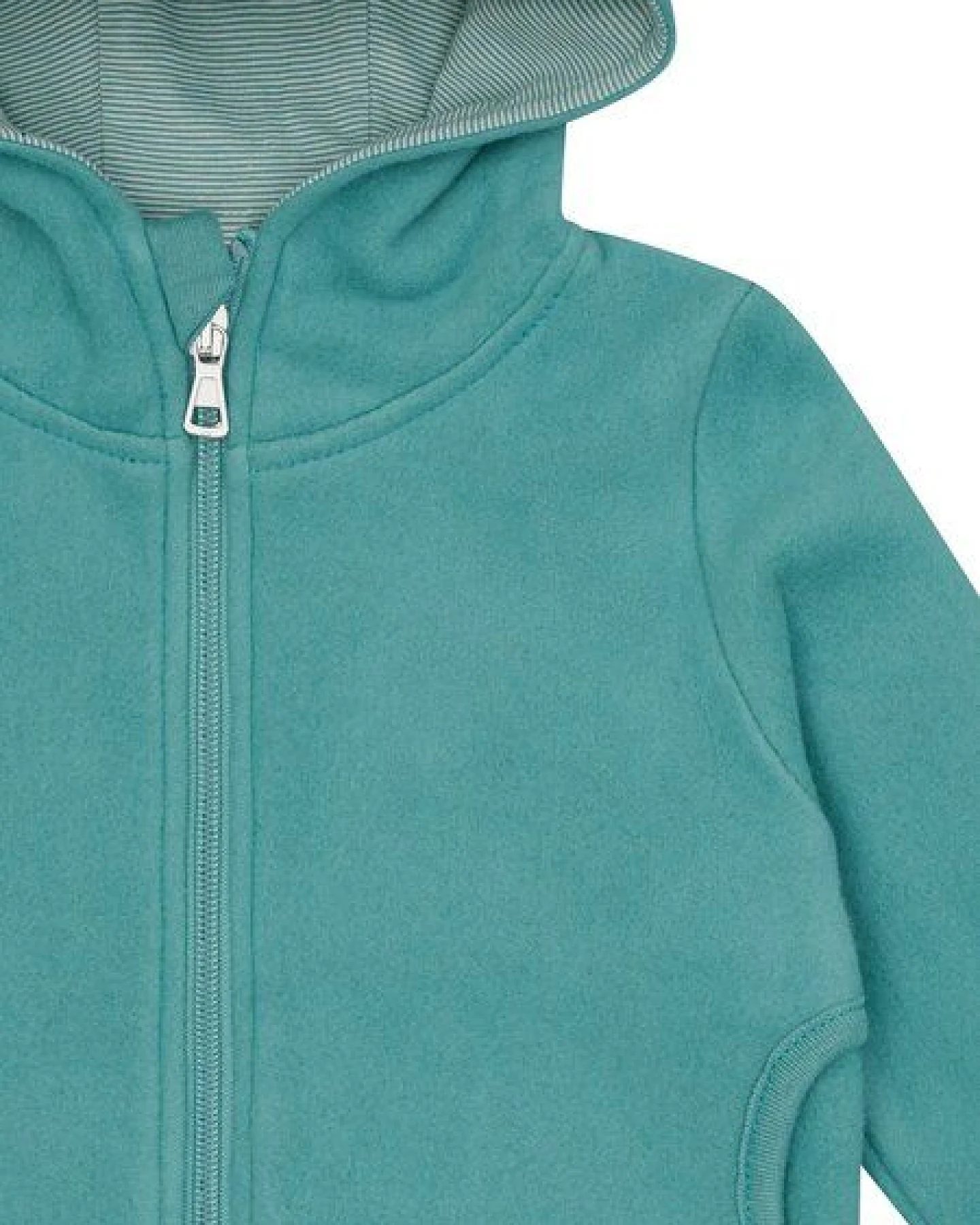 loud + proud Babys & Kinder Jacke aus Baumwoll-Fleece, GOTS-zertifiziert – Ansicht 3