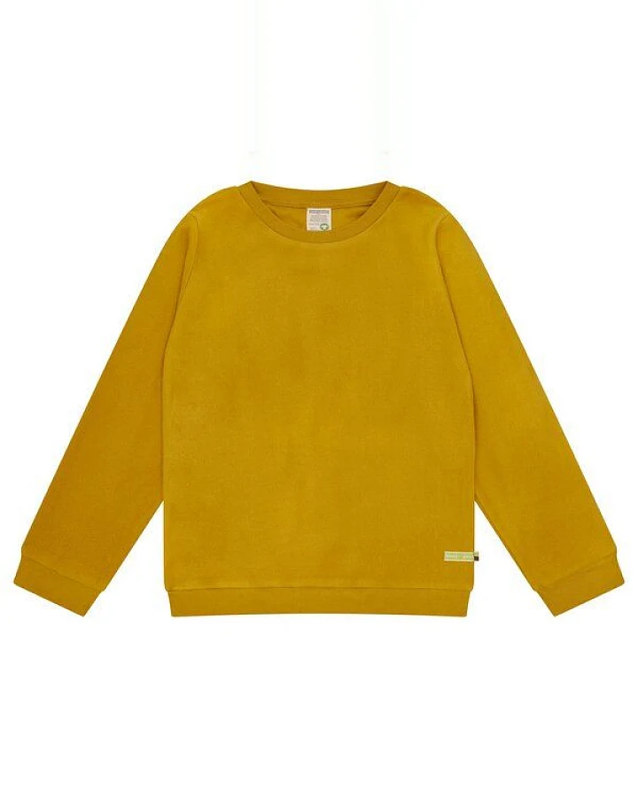 loud + proud Kinder Fleece-Sweatshirt, GOTS-zertifiziert