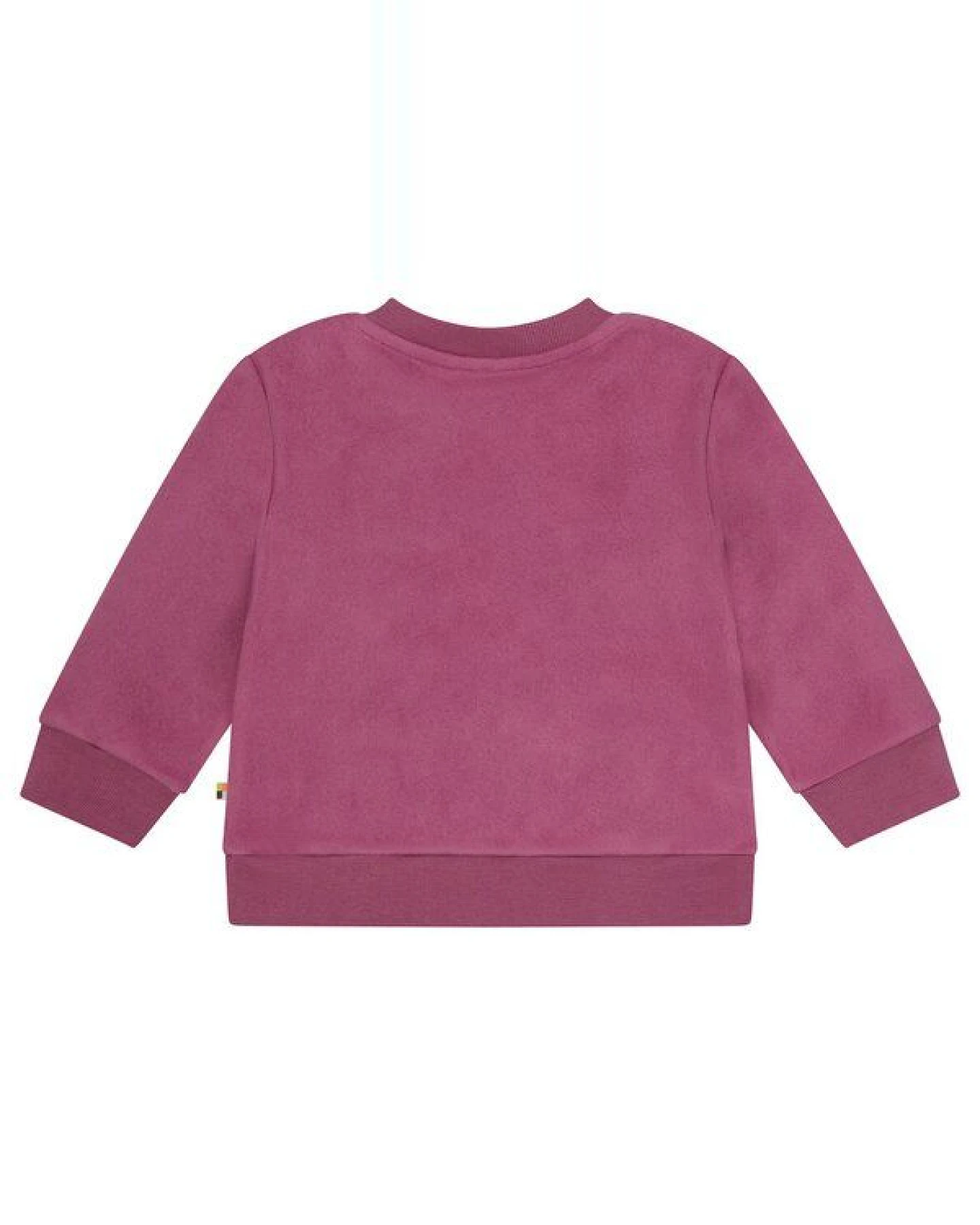 loud + proud Babys & Kinder Fleece-Sweatshirt, GOTS-zertifiziert – Ansicht 2