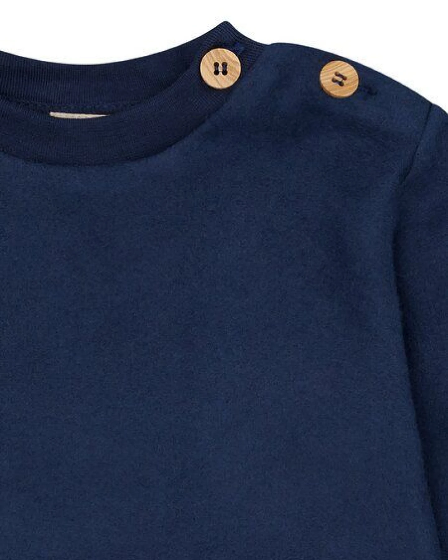loud + proud Babys & Kinder Fleece-Sweatshirt, GOTS-zertifiziert – Ansicht 3