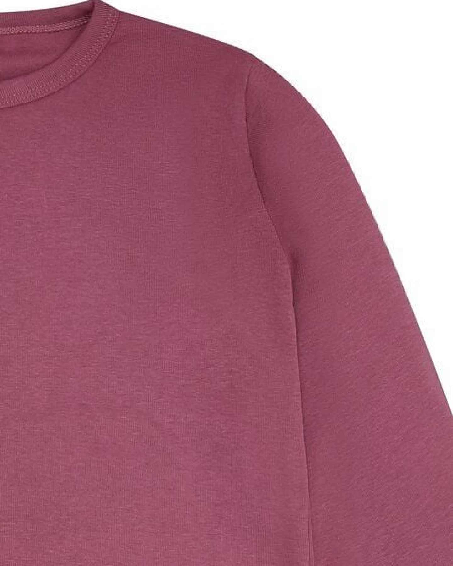 loud + proud Kinder Shirt langarm uni, GOTS-zertifiziert – Ansicht 3